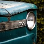 The transformative power of a new paint job on an old car